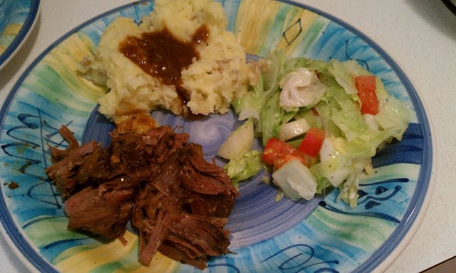 Simple & Delicious Crock Pot Roast Beef {Persnickety Plates}