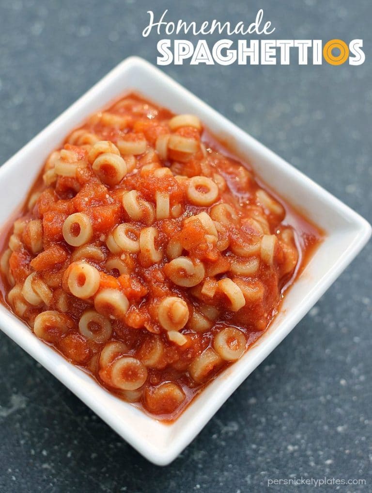Homemade Spaghettios & Lunchbox Ideas for back to school | Persnickety Plates #ad #WishIHadAWetOnes