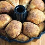 Chocolate Stuffed Cinnamon & Sugar Pull-Apart Bread - a long title for a simple & delicious recipe that only takes 5 ingredients and about 30 minutes to put together. | Persnickety Plates