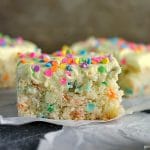 Cream Cheese Funfetti Bars | Persnickety Plates AD