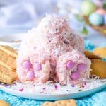 strawberry funfetti bunny dessert cheese ball.
