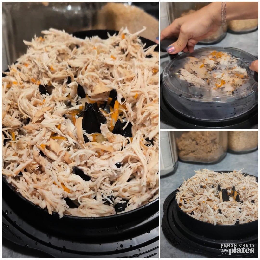 chicken shredder collage.